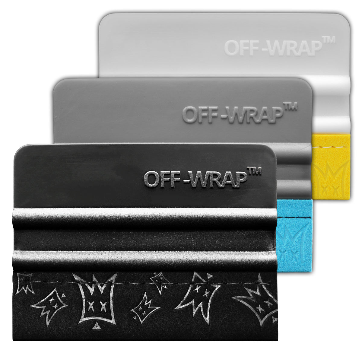 Off-Wrap™ Squeegee Trio - Wet/Dry Squeegees