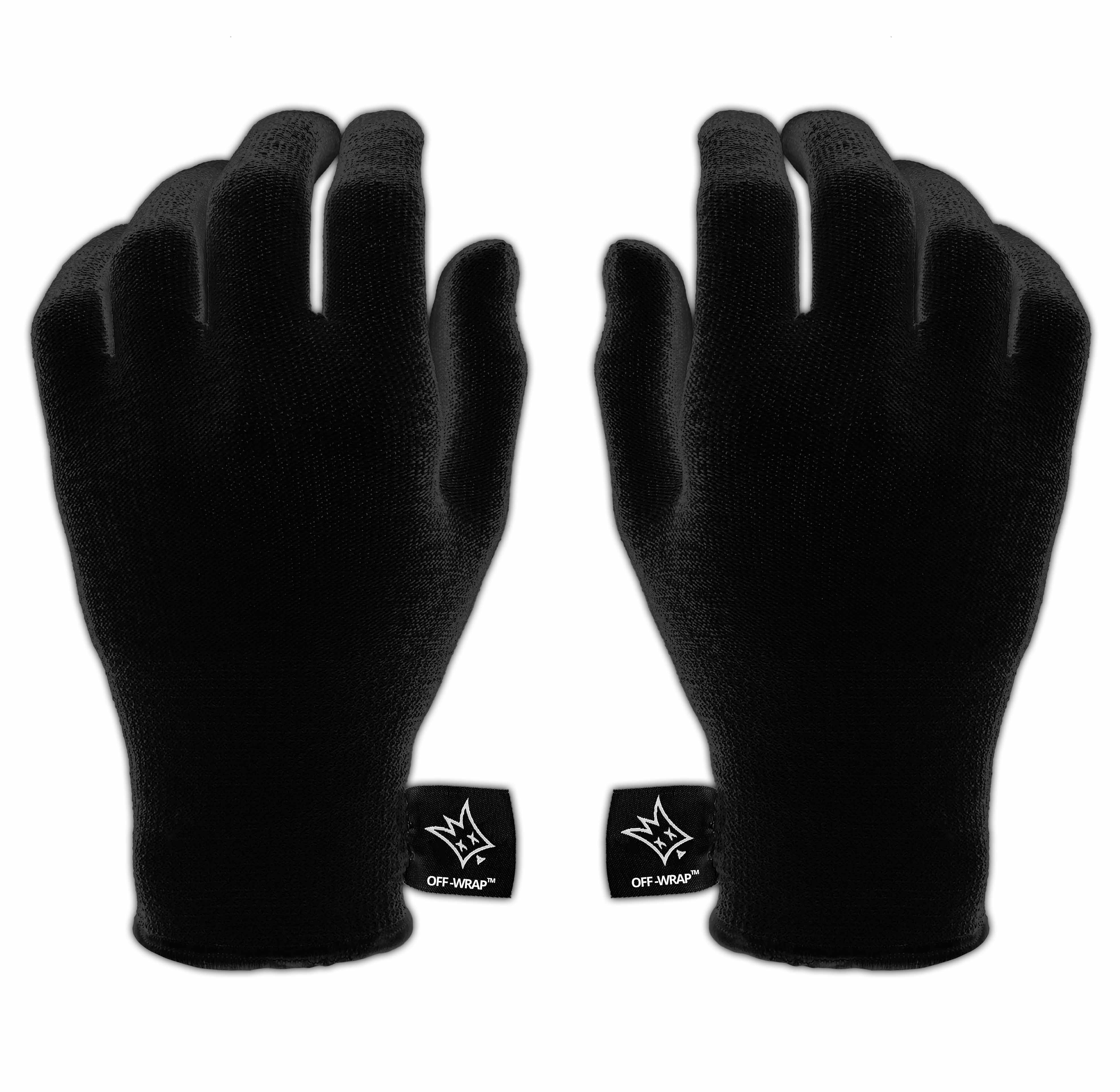 Black Vinyl Wrapping Glove